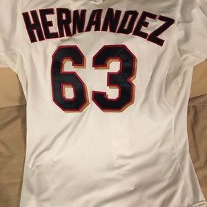 Rudy Hernandez Minnesota Twins Jersey